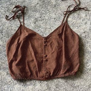 Abercrombie cropped tank